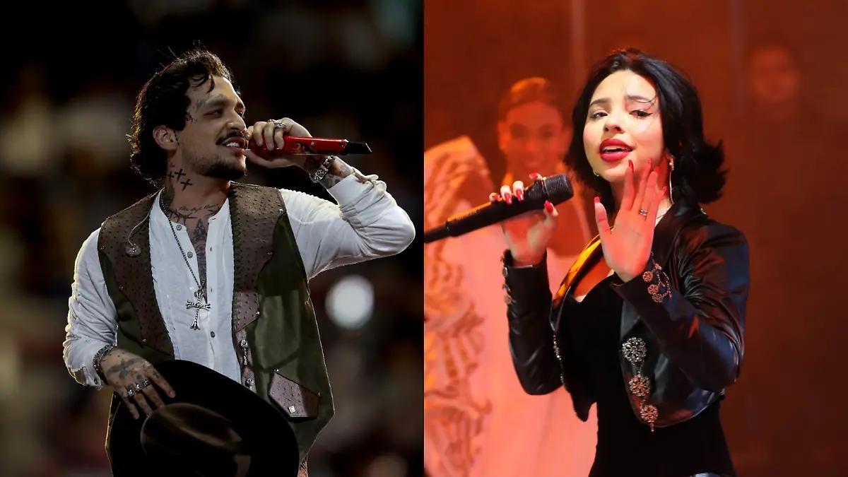 Ángela Aguilar y Christian Nodal
