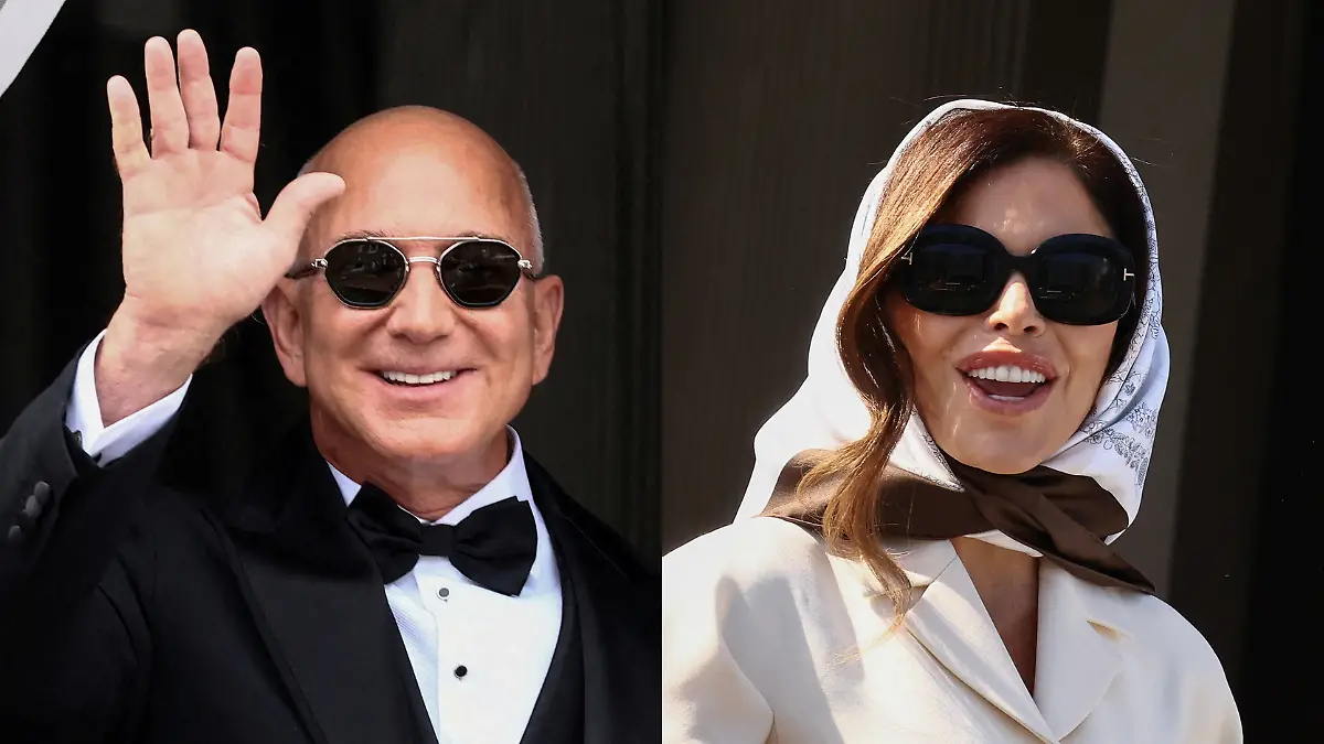 Jeff Bezos y Lauren Sánchez